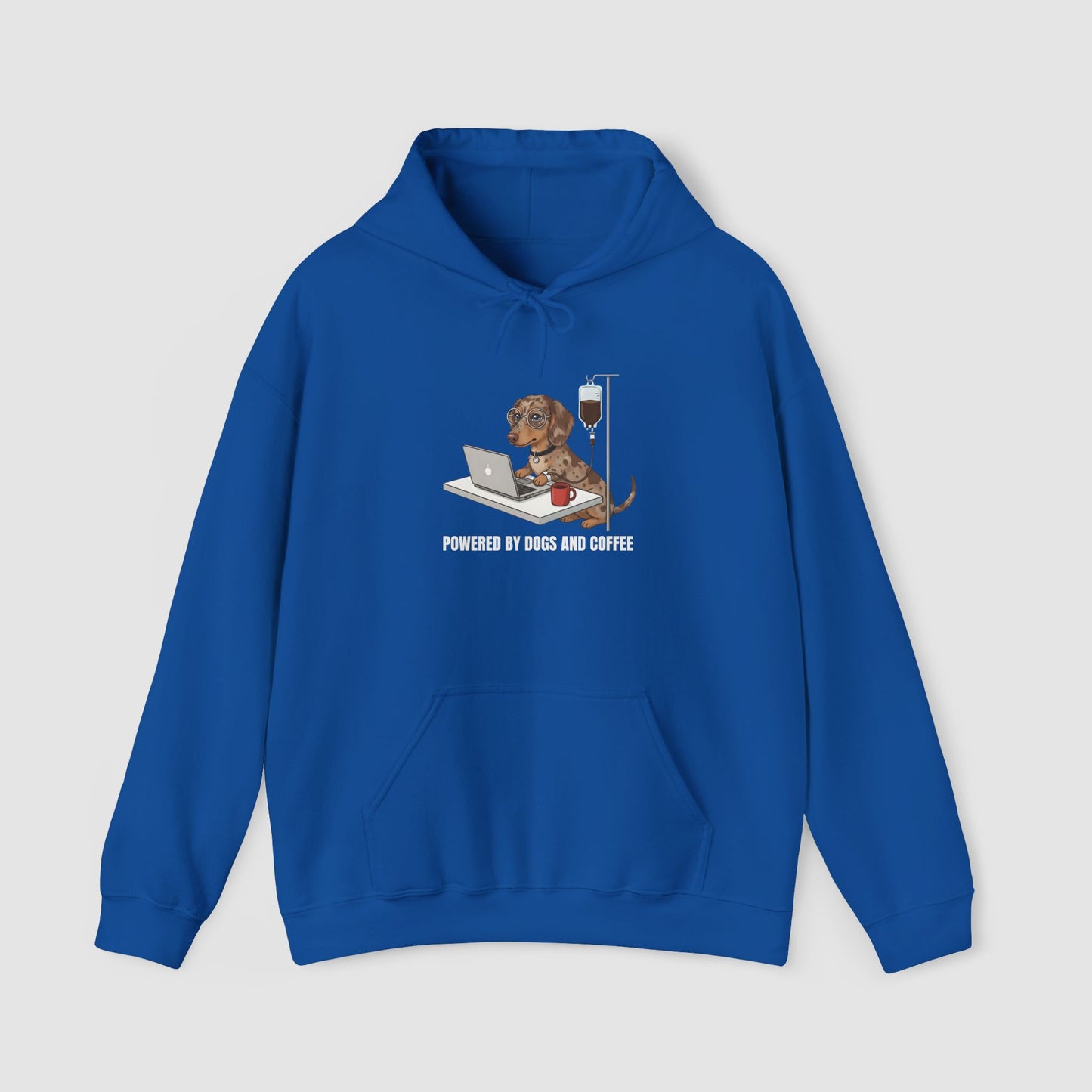 Powered By Dogs & Coffee | Unisex Hoodie