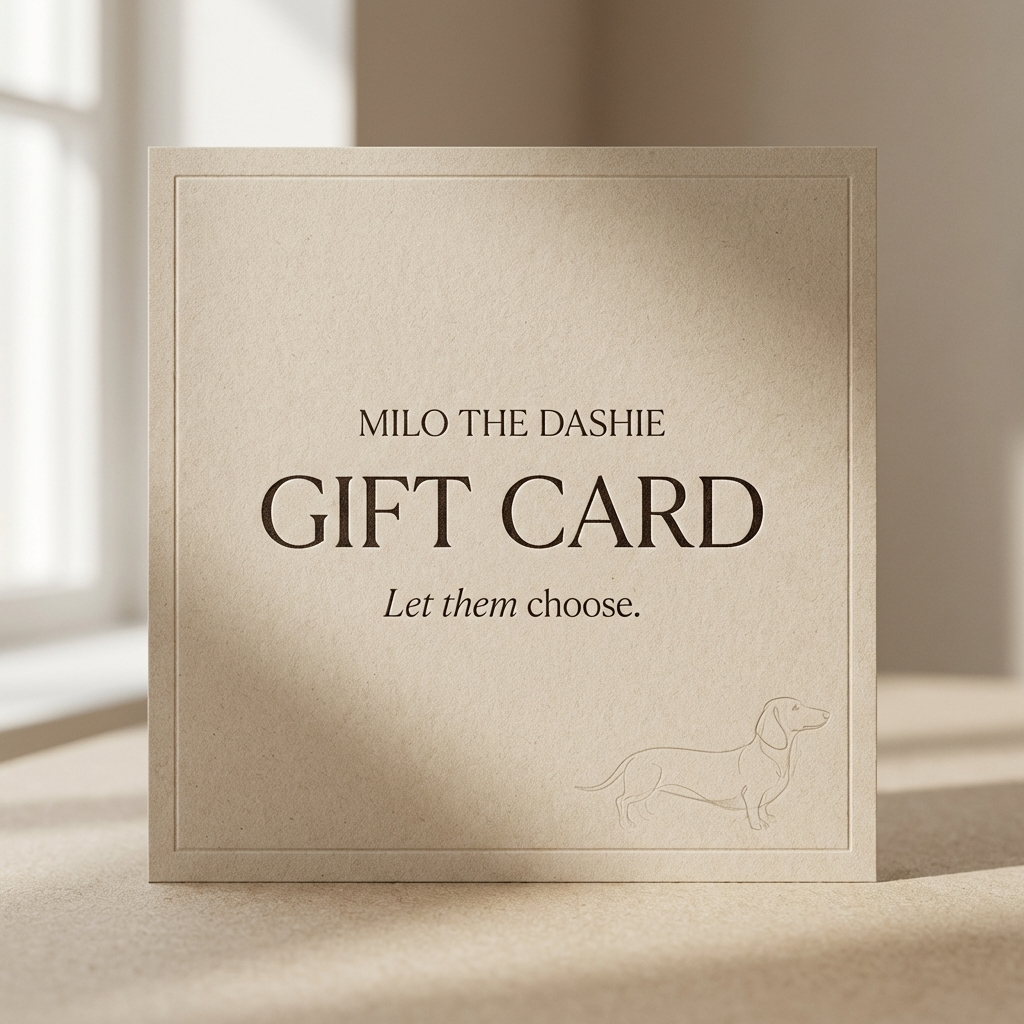 Milo The Dashie Gift Card