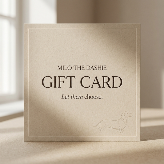 Milo The Dashie Gift Card